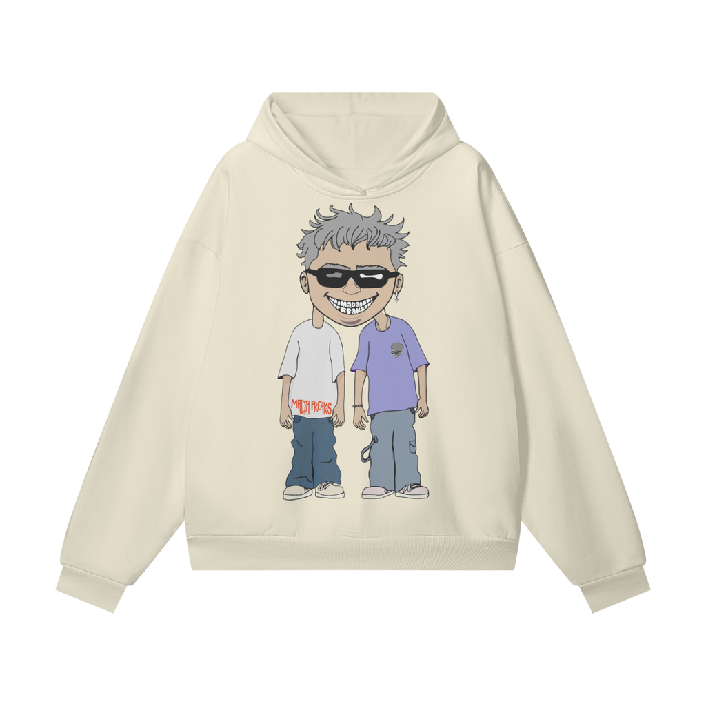 MadaFreaks Oversized Heavyweight Hidden Pocket Hoodie