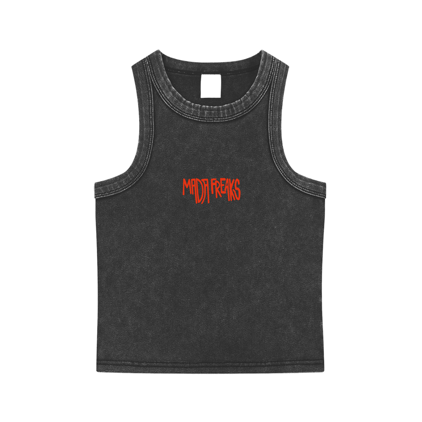 Woman's MadaFreaks Snow Washed Tank Top