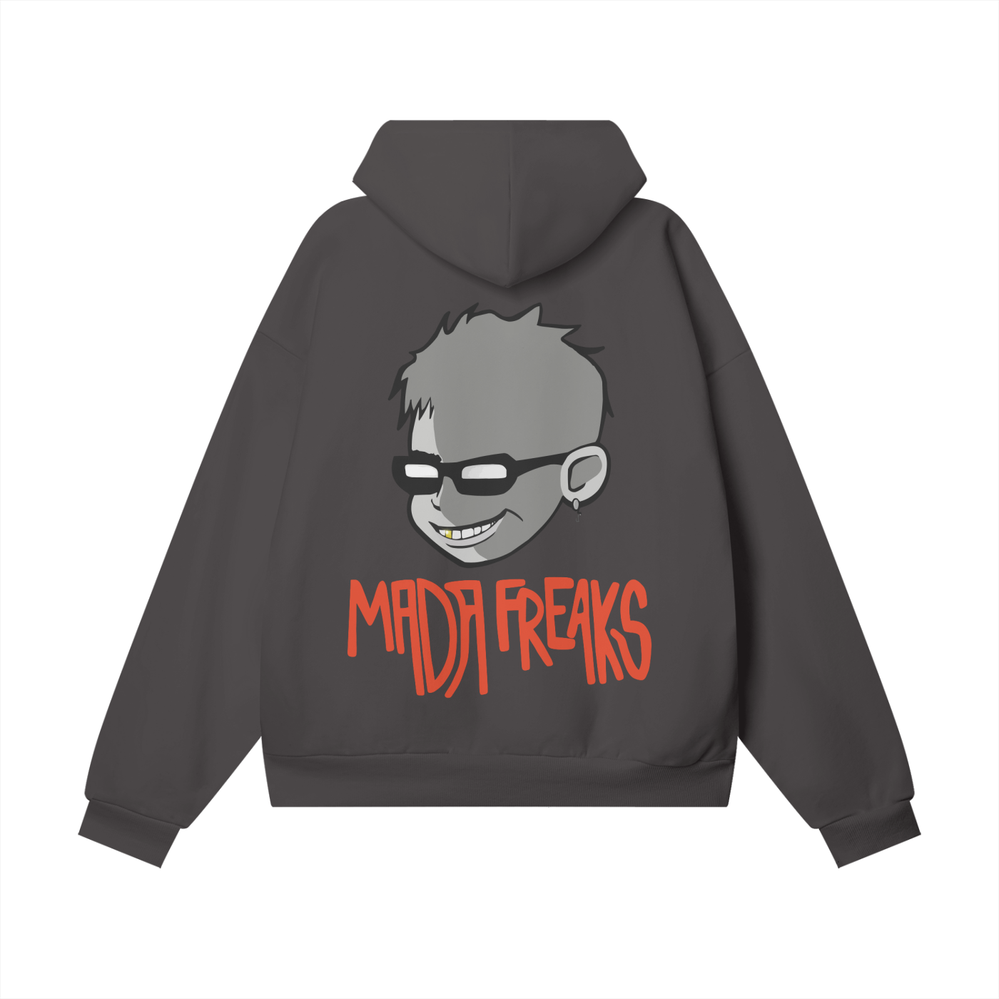 MadaFreaks Oversized Heavyweight Hidden Pocket Hoodie