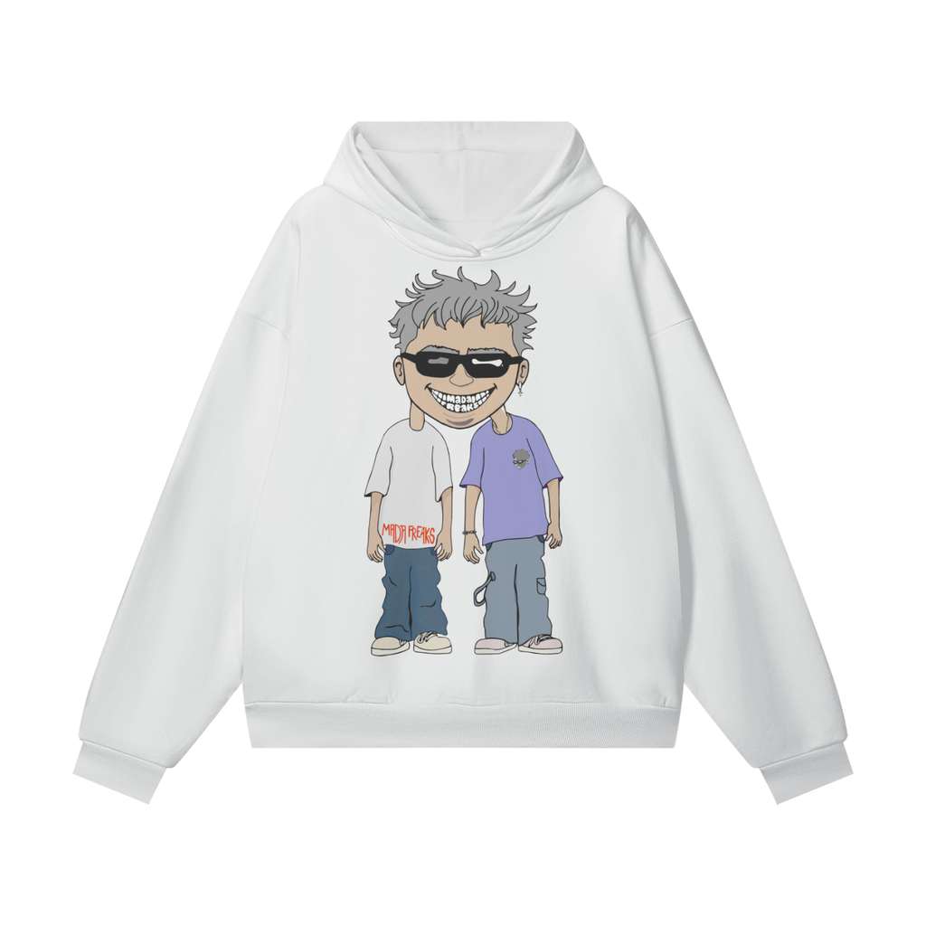 MadaFreaks Oversized Heavyweight Hidden Pocket Hoodie