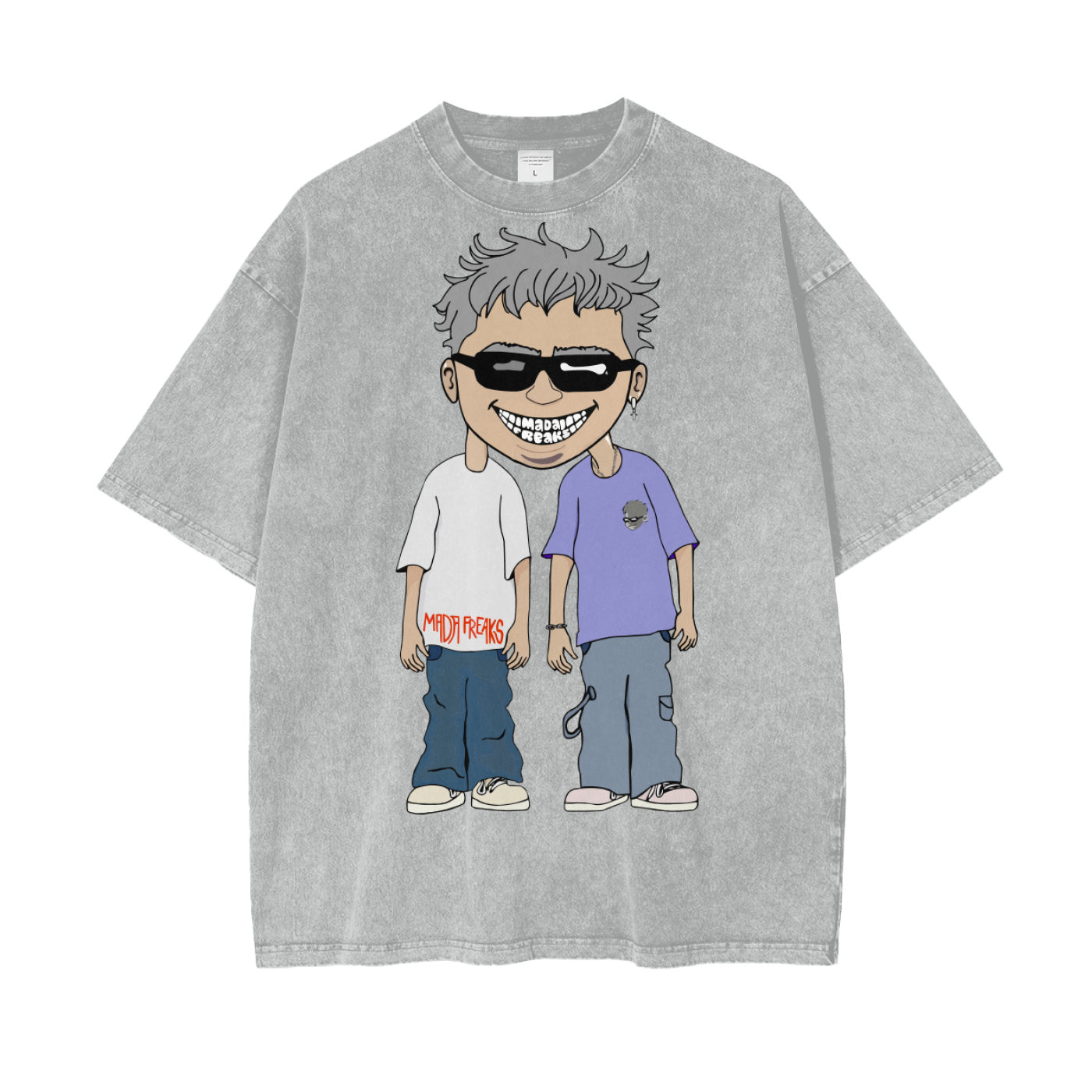 MadaFreaks Oversized T-Shirt