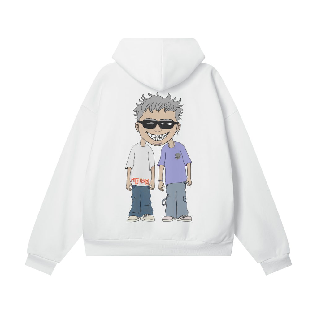 MadaFreaks Oversized Heavyweight Hidden Pocket Hoodie