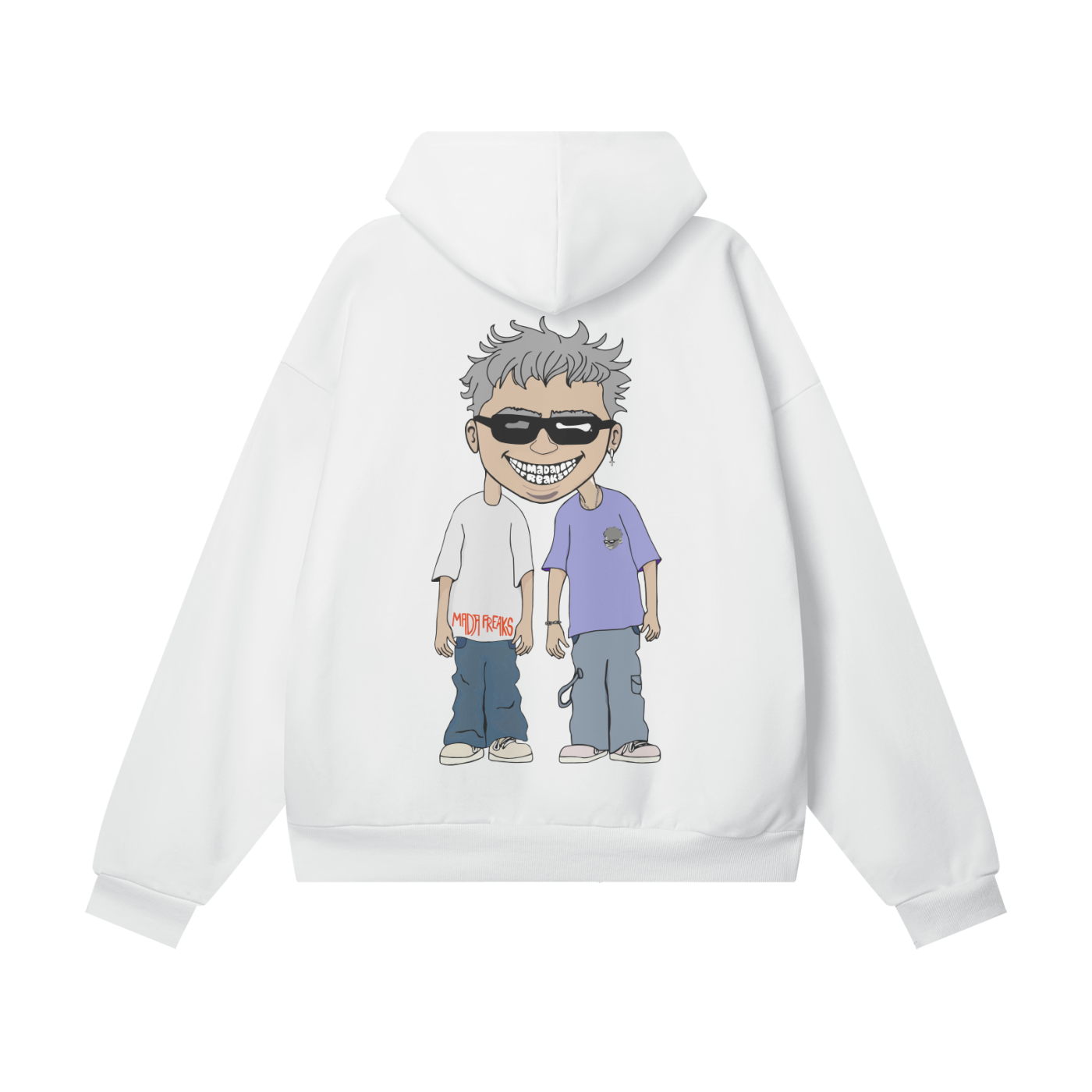 MadaFreaks Oversized Heavyweight Hidden Pocket Hoodie
