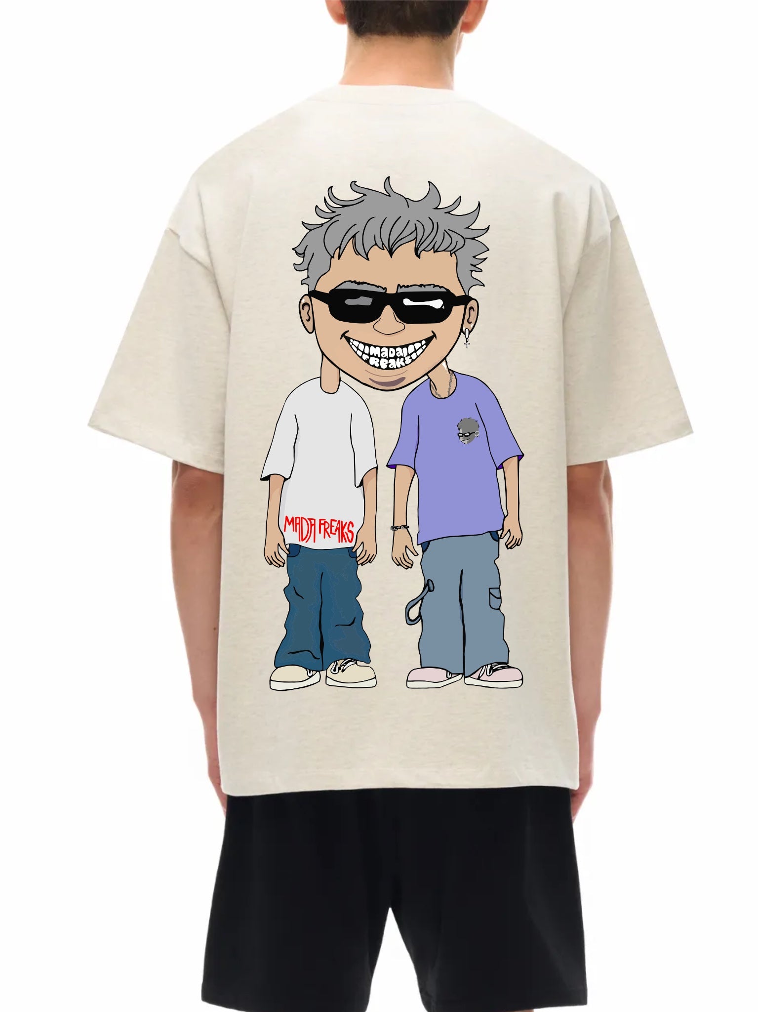 MadaFreaks Unisex Heavyweight T-shirt