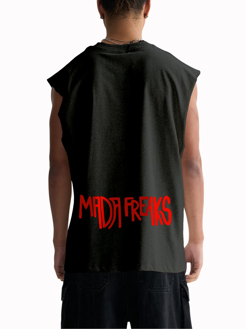 Unisex MadaFreaks Raw Edge Tank Top