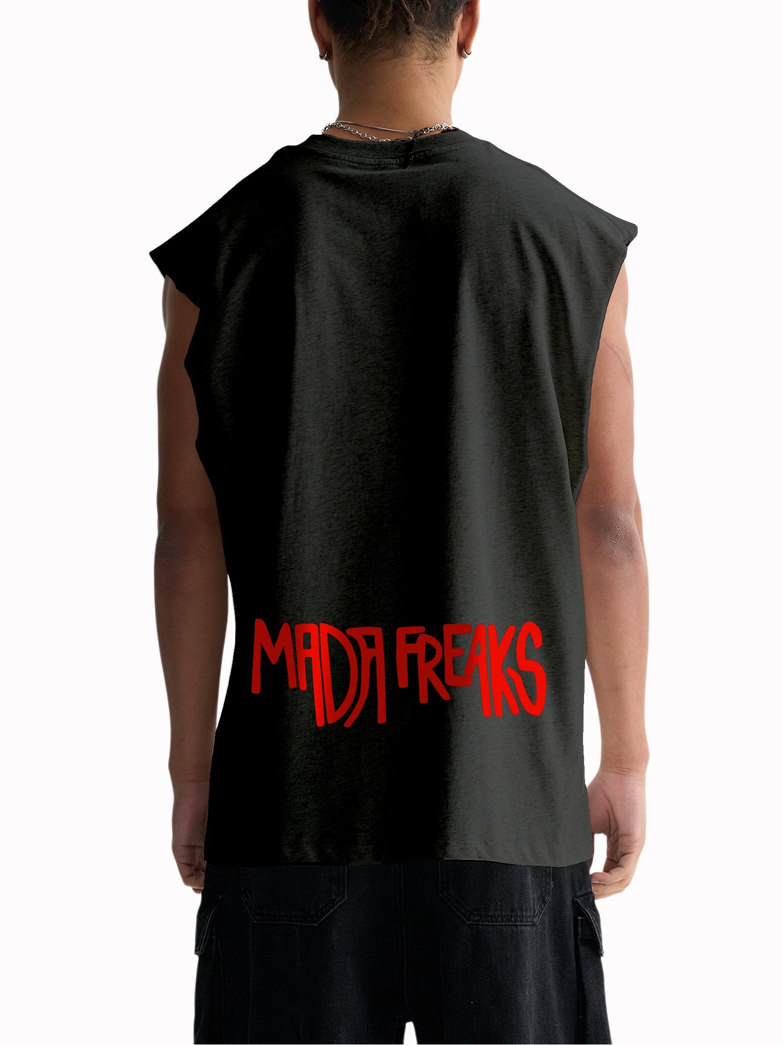 Unisex MadaFreaks Raw Edge Tank Top