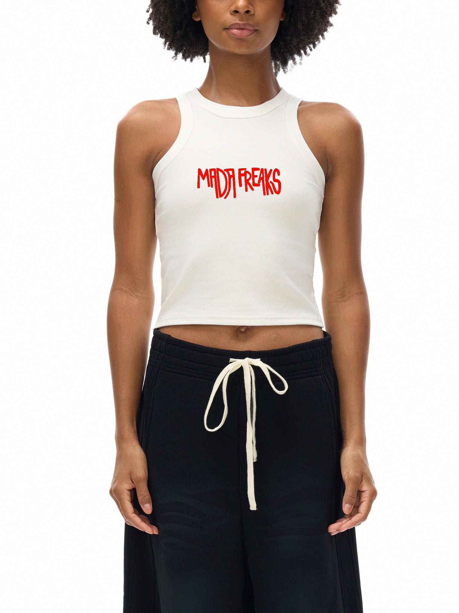 Woman's MadaFreaks Snow Washed Tank Top