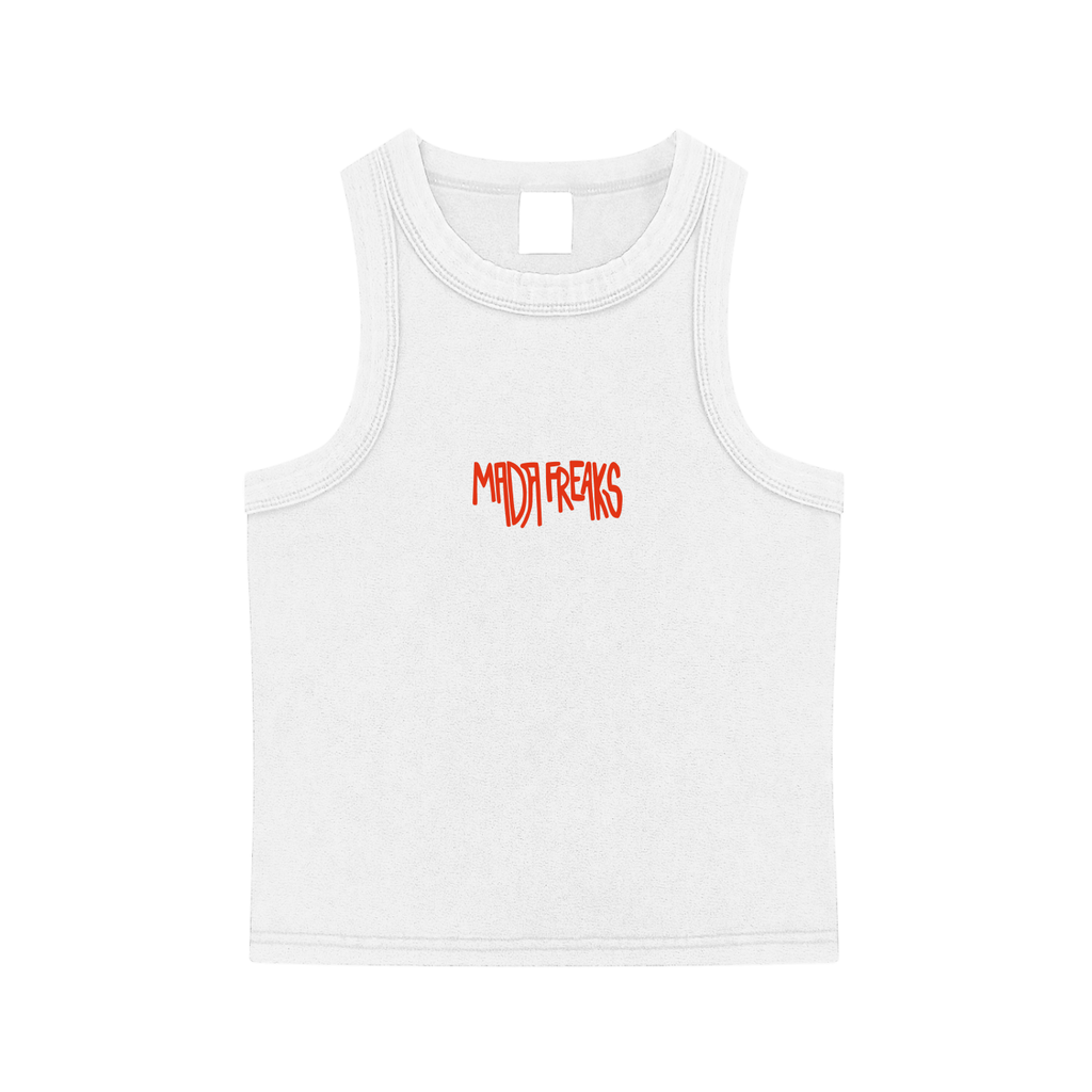 Woman's MadaFreaks Snow Washed Tank Top