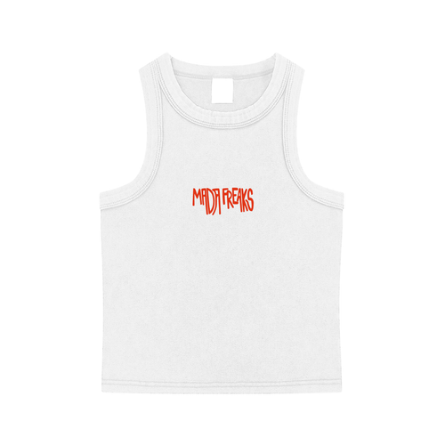 Woman's MadaFreaks Snow Washed Tank Top