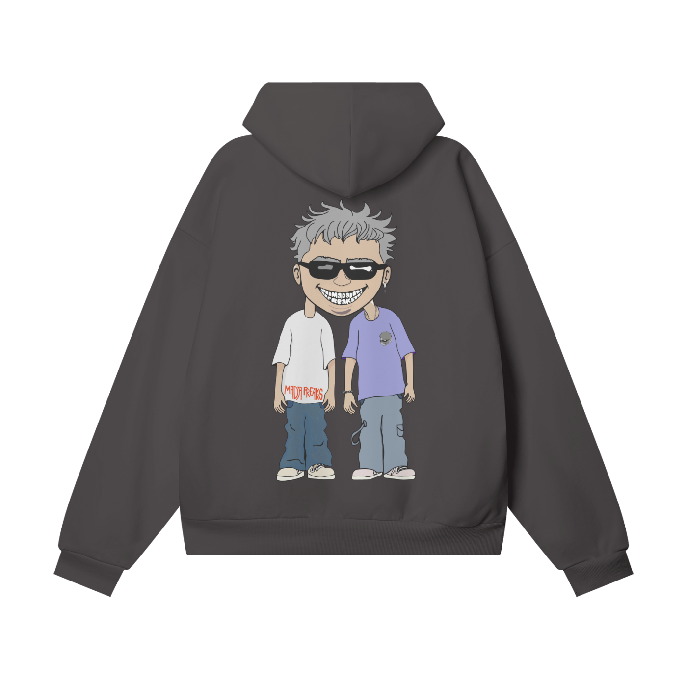MadaFreaks Oversized Heavyweight Hidden Pocket Hoodie