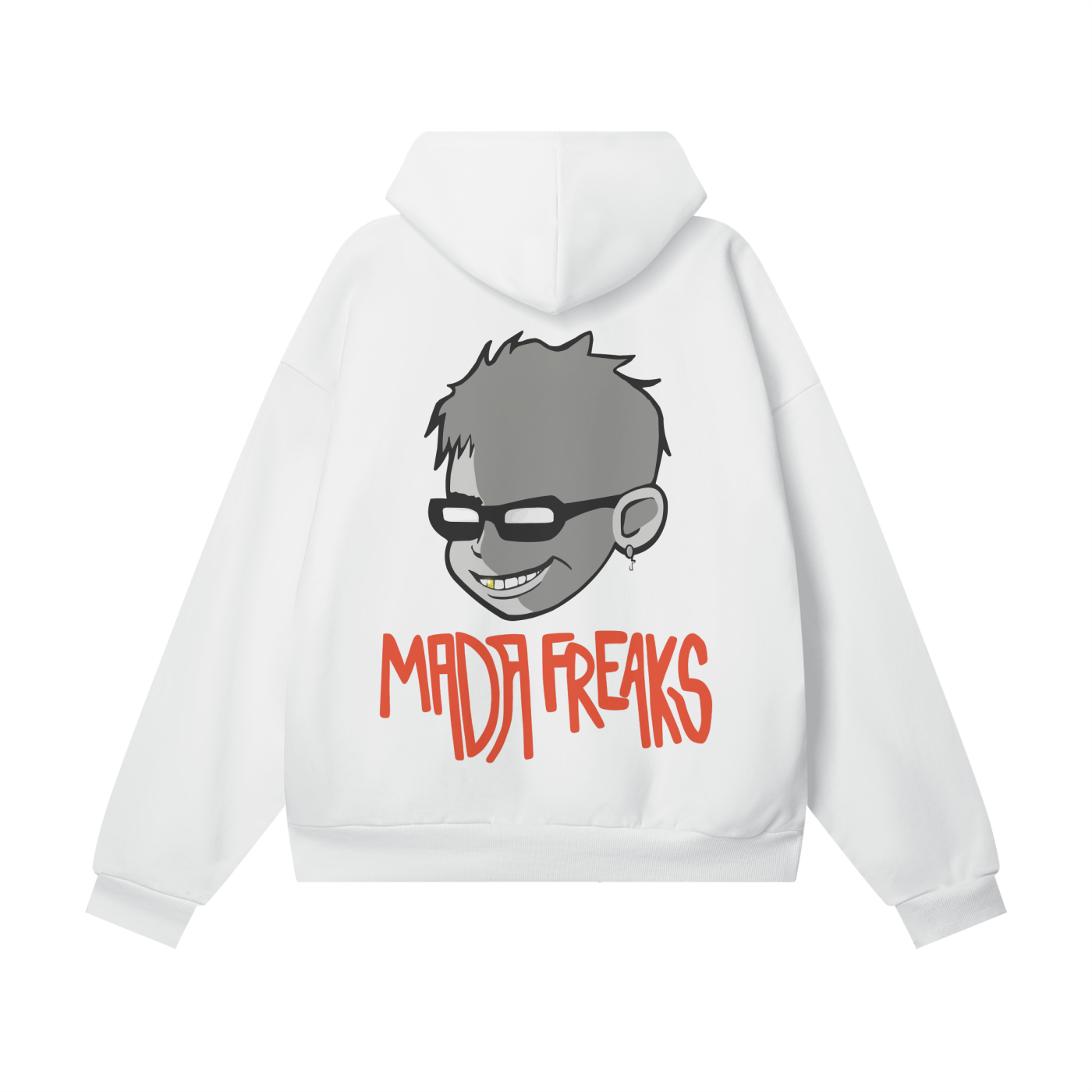 MadaFreaks Oversized Heavyweight Hidden Pocket Hoodie